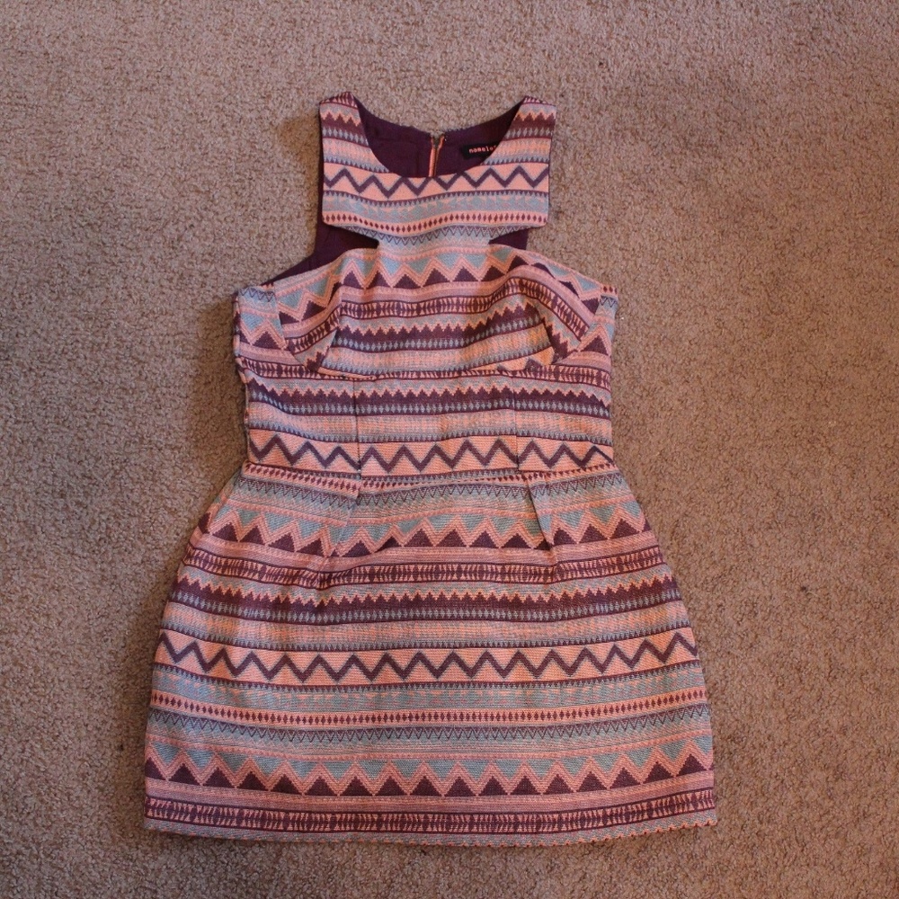 Aztec Pattern Dress